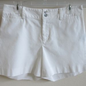 Lauren Ralph Lauren Womens White Cotton Shorts